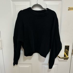 Abercrombie & Fitch Sweater - Black - Medium